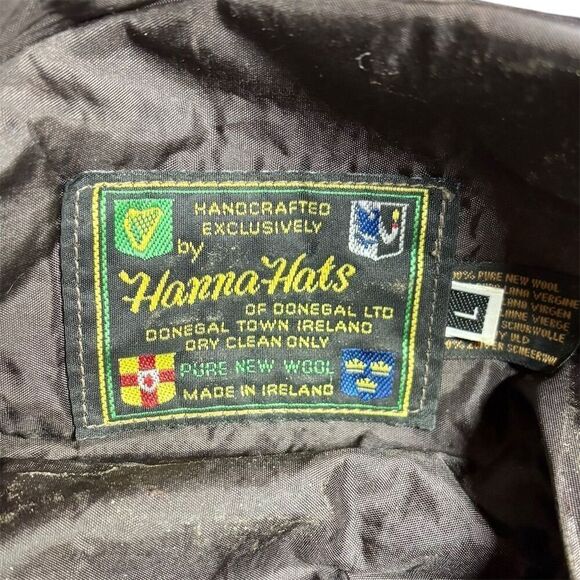 Hanna Hats Unisex Multicolor Tweed Newsboy Cap L - Picture 6 of 6